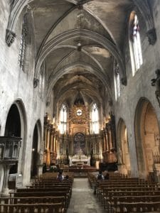 Nef principale, églises, avignon