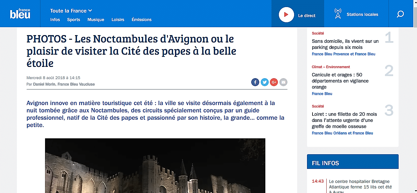 Article de France Bleu