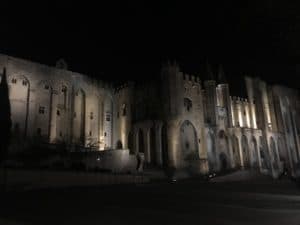 Popes palace, to visit in Avignon