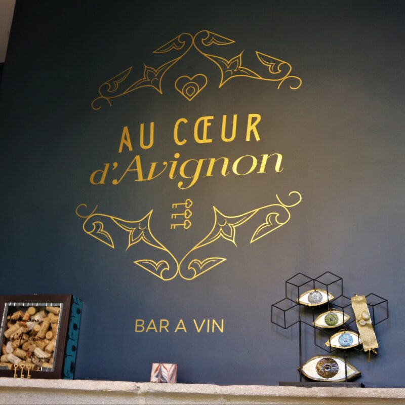 bar à vins d'Avignon, au cœur d'Avignon