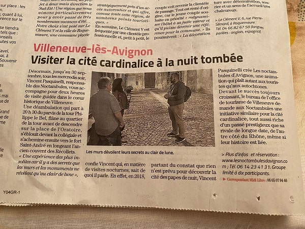 Presse, les Noctambules d'Avignon