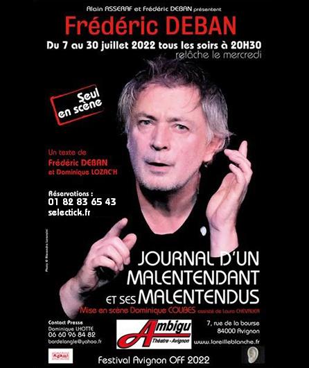 Journal d'un malentendant, festival d'Avignon 2022