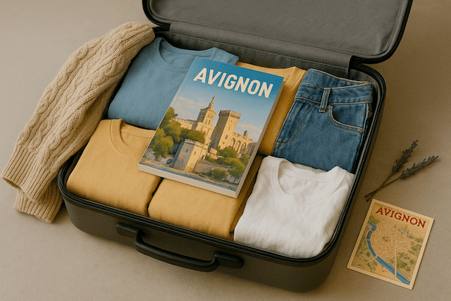 Que mettre dans sa valise, what to pack