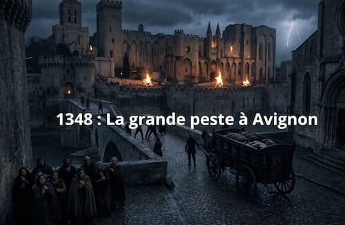 Le grande peste à Avignon, Les papes d'Avignon