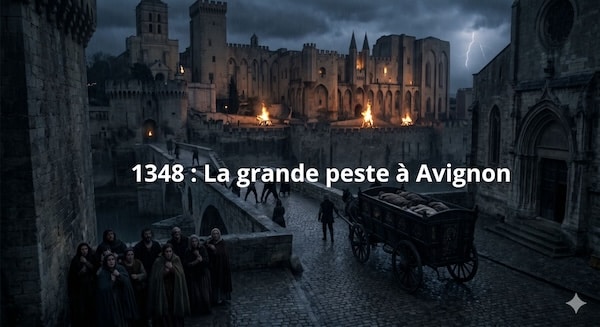 Le grande peste à Avignon, Les papes d'Avignon
